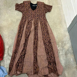 Nostalgia whimsigoth witchy  maxi dress